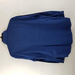 Gianni Versace Men Blue Button Up Long Sleeve  L alternative image