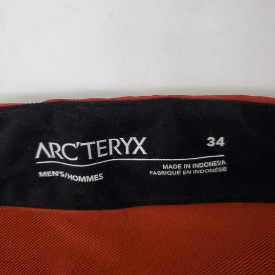 Arc'Teryx Lefroy MN's Burnt Amber Outdoor Pants Sizer 34 x 28 image number 3