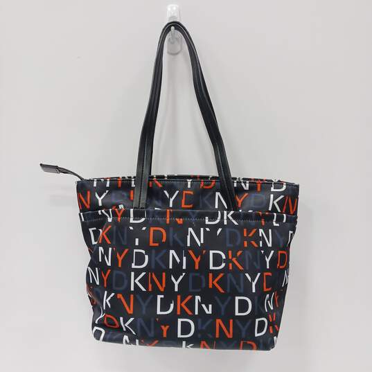 DKNY Signature Logo Nylon Tote Bag image number 2