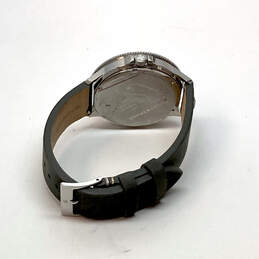 Designer Lucky Brand Black Leather Strap Quartz Analog Wrap Wristwatch alternative image
