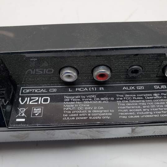Vizio Home Theater Soundbar Model SB4020E-A0 Untested image number 6