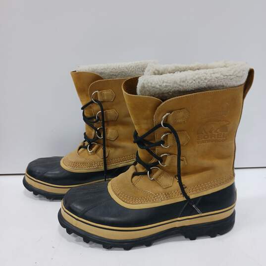 Sorel Men's Caribou Waterproof Winter Snow Boots Size10 image number 2