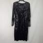 NY & Co Women Black Velvet Dress L NWT image number 2