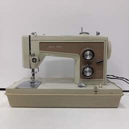 Vintage Sears Kenmore Sewing Machine In Case alternative image