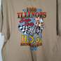 Mens Cotton Crew Neck Short Sleeve Pullover Graphic T-Shirt Size XL image number 3