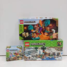Lego 3 Minecraft sets