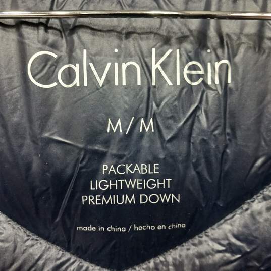 Women's Navy Calvin Klein Jacket Size M image number 4