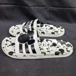 Adidas X Disney Women's Adillete Mickey Mouse Sandals Size 9