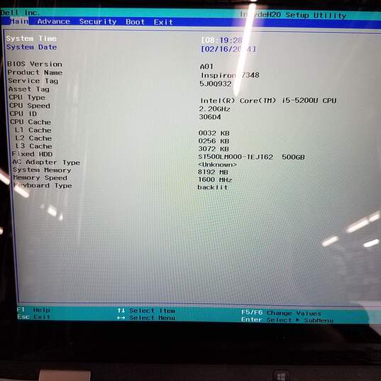 DELL Inspiron 7348 2n1 Laptop Intel i5-5200U CPU 8GB RAM 500GB HDD image number 9