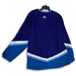 Adidas Mens Blue NHL All Star Game Long Sleeve Pullover Hockey Jersey Size 56 alternative image