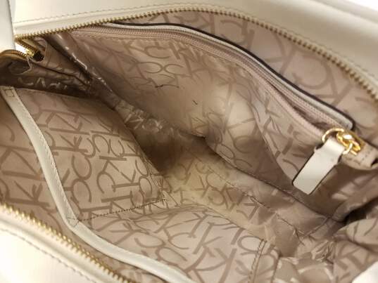 Buy the Calvin Klein Signature Tan Handbag Purse
