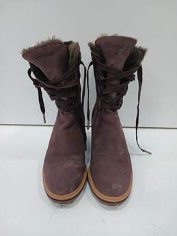 Timberland Women's Sienna Purple Boots Size 7 alternative image