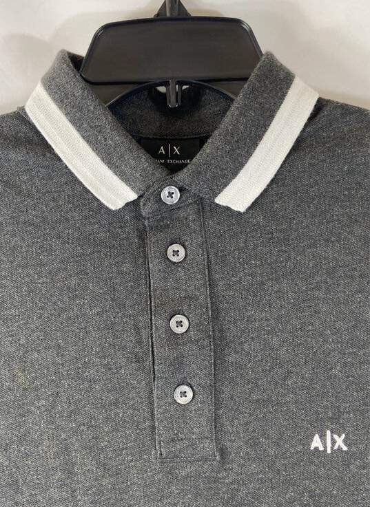 Armani Exchange Gray T-shirt - Size SM image number 5