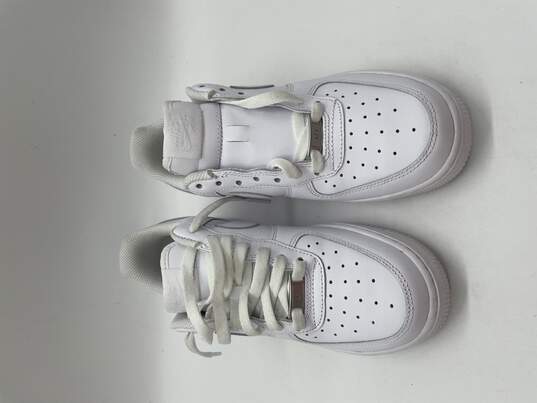 Buy the Mens Air Force 1 DD8959-100 White Lace Up Low Top Sneaker