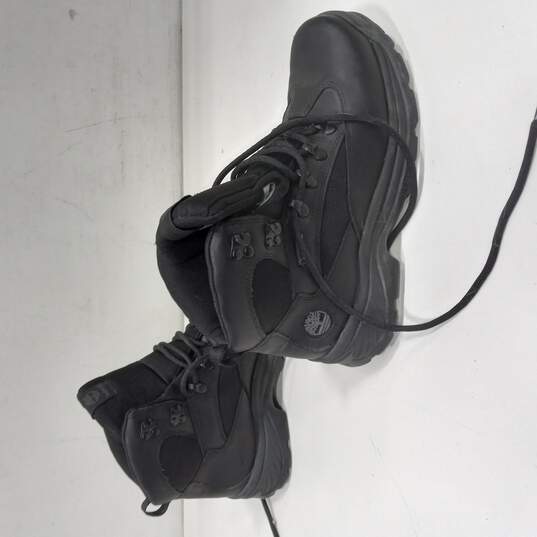 Men's Black Hiking Boots Size 9W image number 3