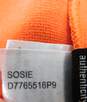 DVF DIANE von FURSTENBERG  SOSIE Orange Sleeveless Button-Down Tie Sash Women's Mini Dress Size 4 with COA image number 11