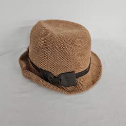 Brown Hat With Bow