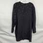 Giorgio Armani Women's Black Sheer Long Sleeve Dress Size 10 AUTHENTICATED image number 3