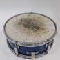 VNTG Penncrest Brand Blue Glitter 15.5 Inch Snare Drum (Parts and Repair) image number 1