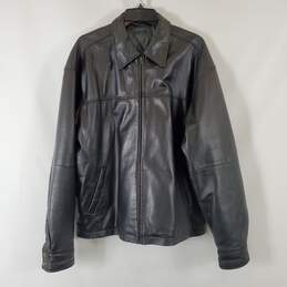 Cambridge Classics Men's Black Leather Jacket SZ L