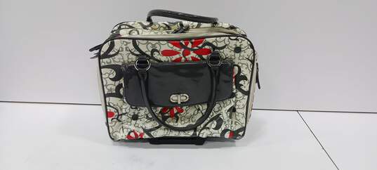 Franklin Covey White/Red/Black Patterned Luggage Bag image number 1