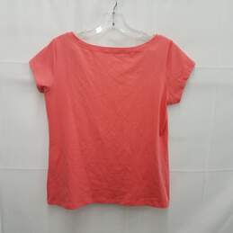 Eileen Fisher WM'S Pink Short Sleeve Top Size SM alternative image