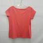 Eileen Fisher WM'S Pink Short Sleeve Top Size SM image number 2