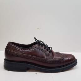 Stacy Adams Brown Leather Wingtip Oxford Dress Shoes 7.5 D