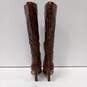 Sam Edelman Davin Women's Knee High Brown Snake Pattern Boots Size 8.5 image number 3