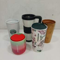 Bundle Of 5 Assorted Starbucks Mugs
