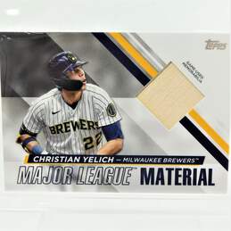 2024 Christian Yelich Topps Major League Material Milwaukee Brewers