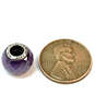 Designer Pandora S925 ALE Sterling Silver Purple Facets Murano Beaded Charm image number 2