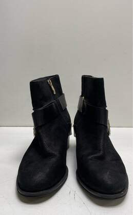 Vince Camuto Leather Romeo Buckle Ankle Booties Black 9.5 alternative image