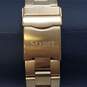Stauer 24867 999.9 Gold Foil Dial 40mm Quartz Analog Day & Date Watch 134.0g image number 5