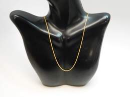 14K Yellow Gold Rope Chain Necklace 3.9g