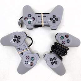 3 Sony PS1 Classic Edition Controllers