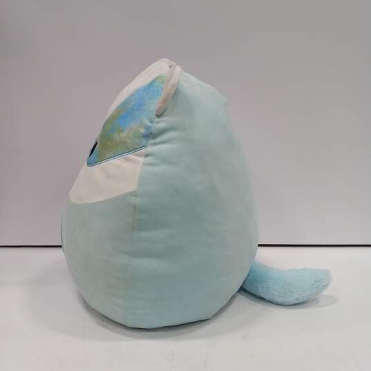 Blue, Green, And White Large Banks Squishmallow Stuffed Animal image number 3