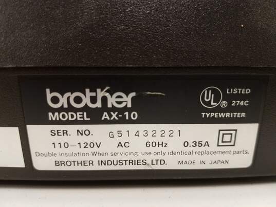 Brother AX-10 Electronic Typewriter image number 6