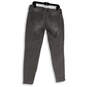 Womens Gray Denim Dark Wash Stretch Pockets Skinny Leg Jeans Size 8/29 image number 2