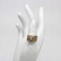 10K Yellow Gold CZ Accent Ring(Size 6.5)-6.8g image number 1