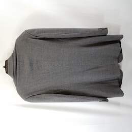 Giorgio Armani Men Grey Plaid Wool Suit Jacket  46 alternative image
