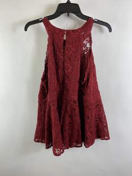 Torrid Women Burgundy Lace Dress 2X NWT alternative image
