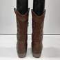 Cat & Jack Brown Pull-On Western Style Boots Size 5 image number 4