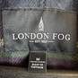 London Fog Women Black Trench Coat M image number 3