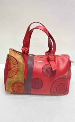 Besigual 17Wapex Ginebra Alma Faux Leather Satchel Handbag alternative image