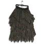 Womens Black Geometric Layered Elastic Waist Pull-On Tutu Skirt Size M image number 2