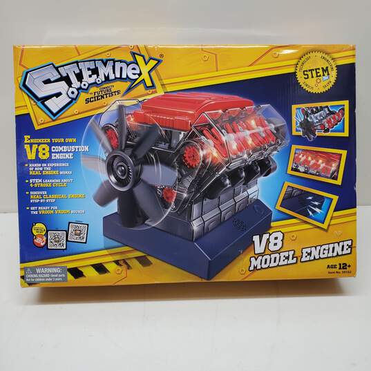 Stemnex V8 Model Engine Build Your Own Engine #39102 IOB image number 1