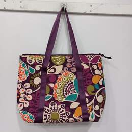 Vera Bradley Insulated Paisley Pattern Tote Bag