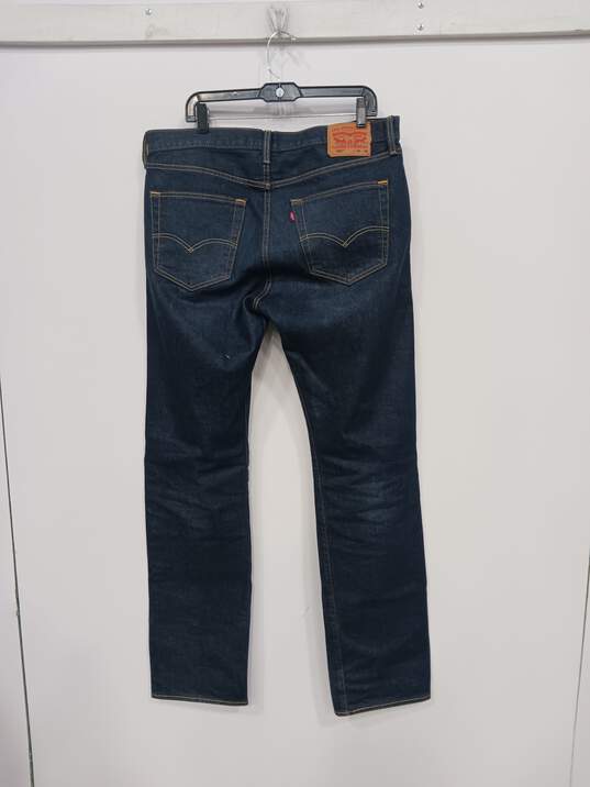 Levi's Men's 501 Button Fly Straight Leg Jeans Size 36x36 image number 5