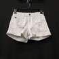Kan Can Women White Denim Shorts Sz1 NWT image number 1